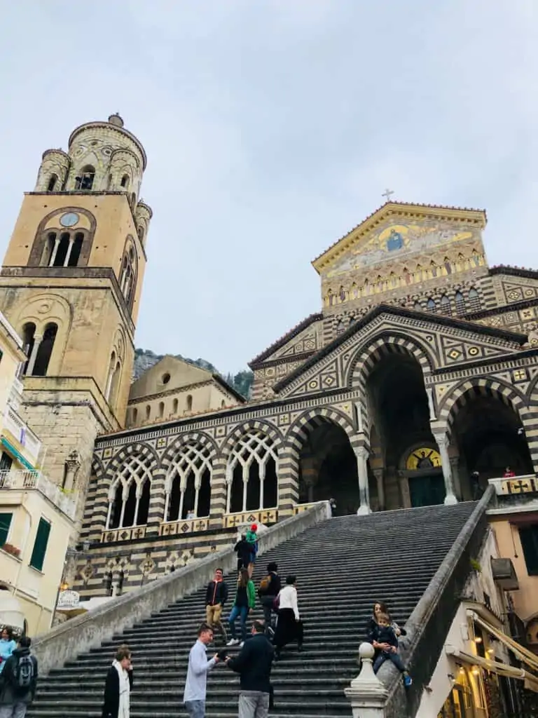 London to Amalfi Coast - Photo of Duomo in Amalfi