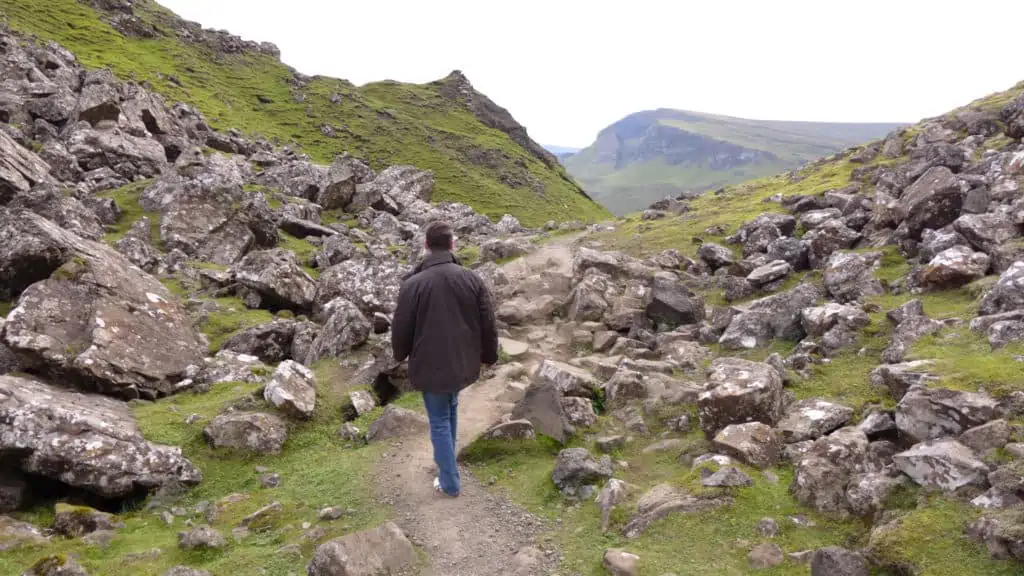 Hiking in the Quiraing, Isle of Skye - Highlands Trip