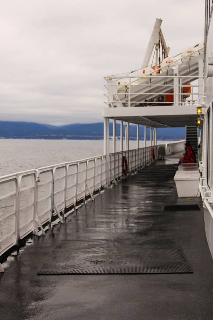 Black Ball Ferry from Port Angeles to Victoria Trip