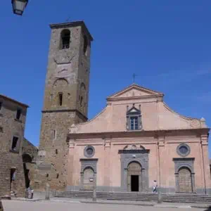 Romanesque San Donato Church in Civita di Bagnoregio