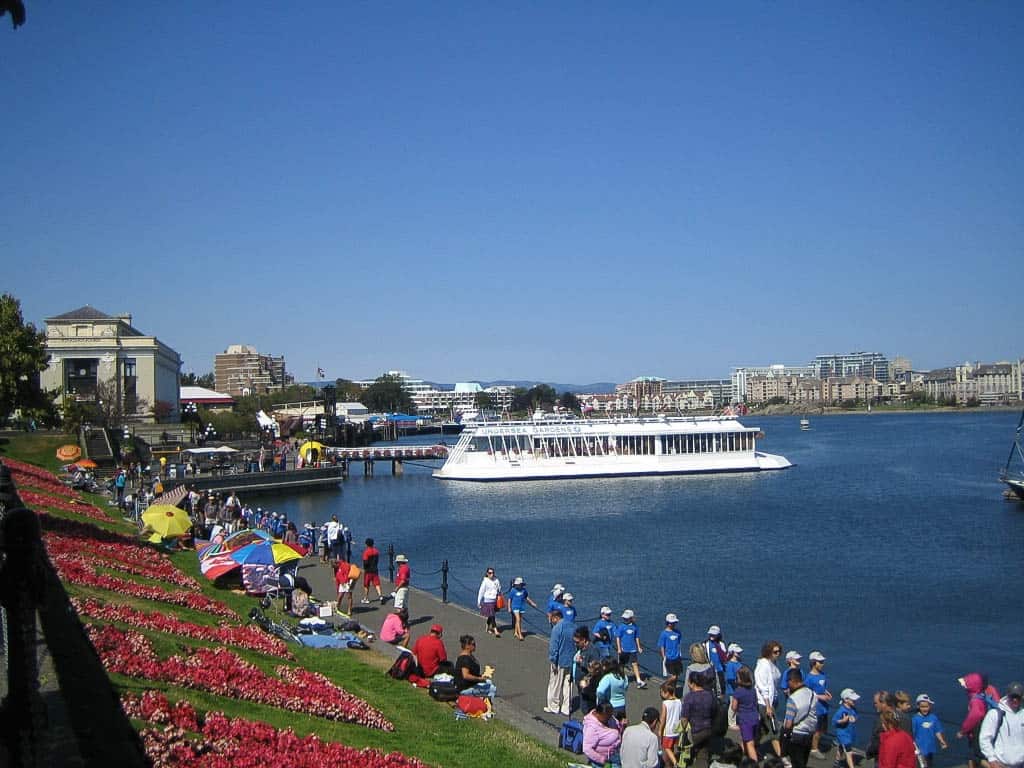 inner Harbour : Port Angeles to Victoria Trip in downtown victoria