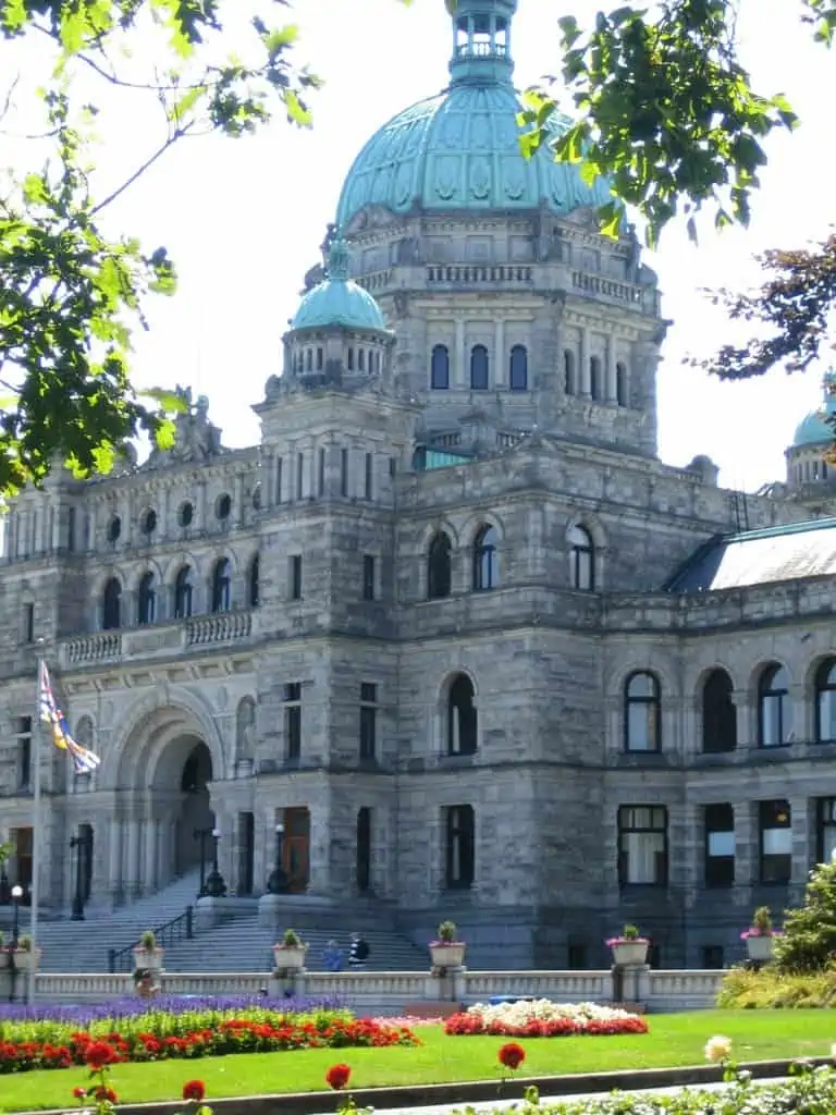 Victoria BC parliment building
