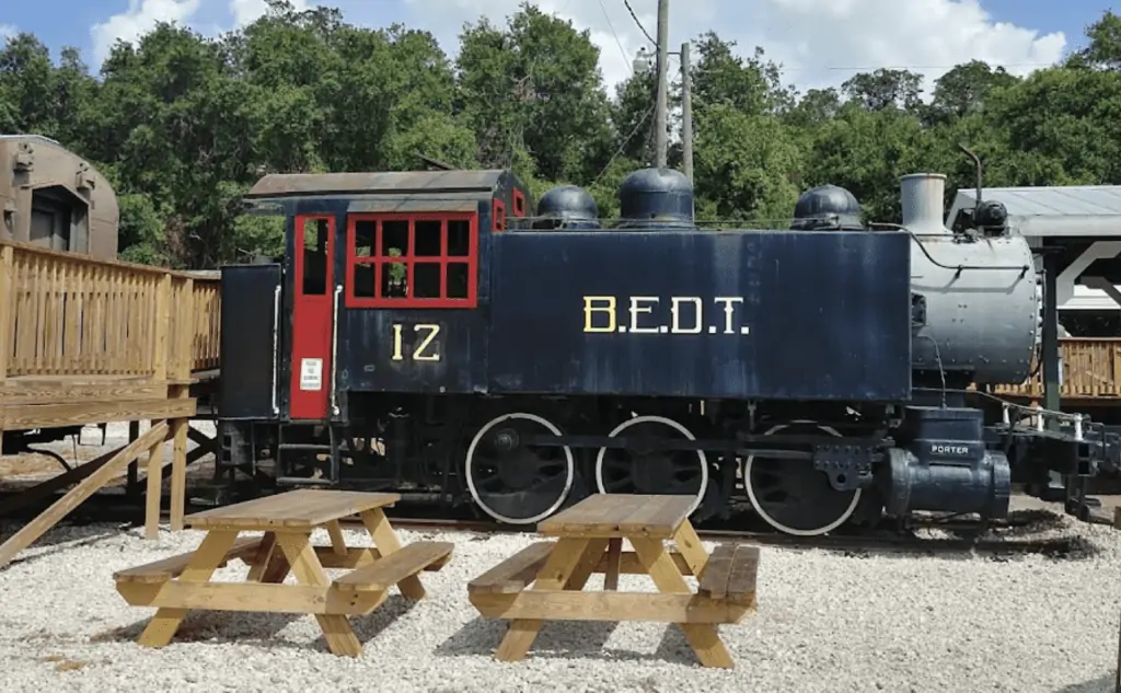 The Railroad Museum is one of the funnest things to do in Bradenton with kids that like mechanical devices.