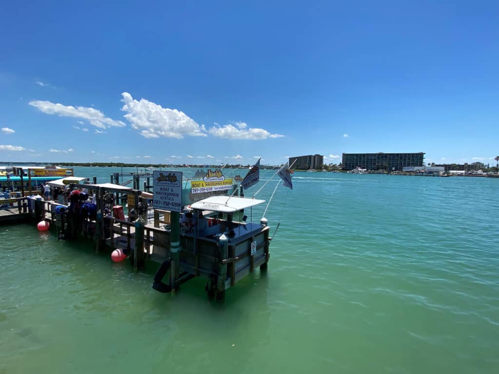 Photo of Jack's water boat rentals at John's Pass