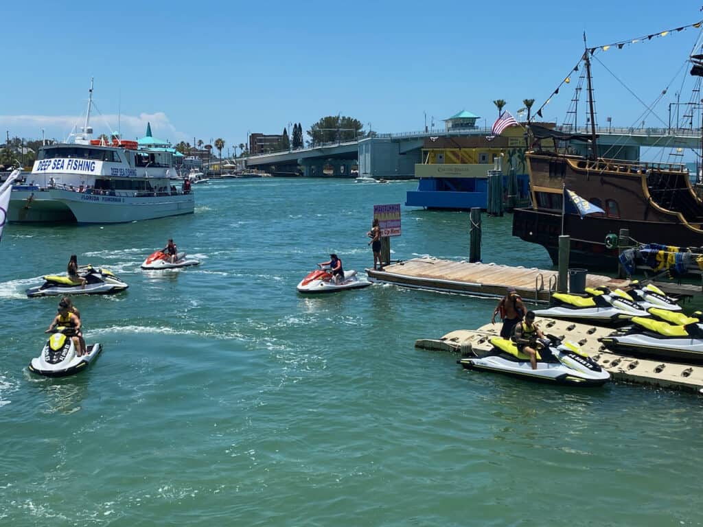 WaveRunners in Madeira beach