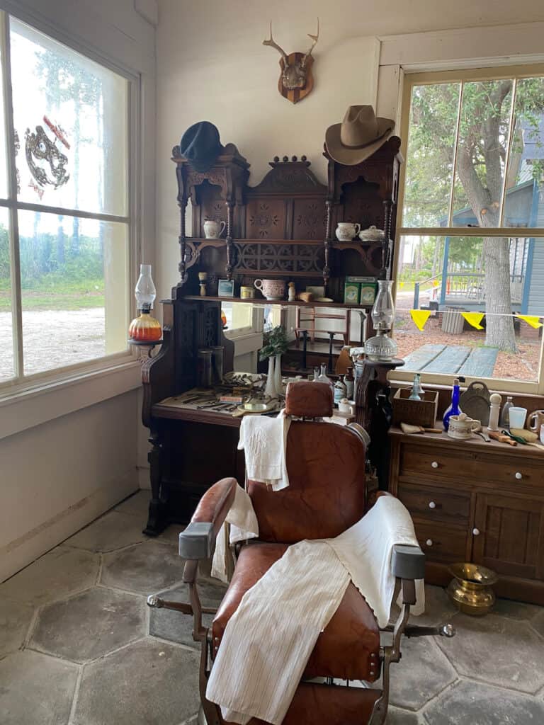 H. C. Smith Largo Florida Barber Shop at Heritage Village