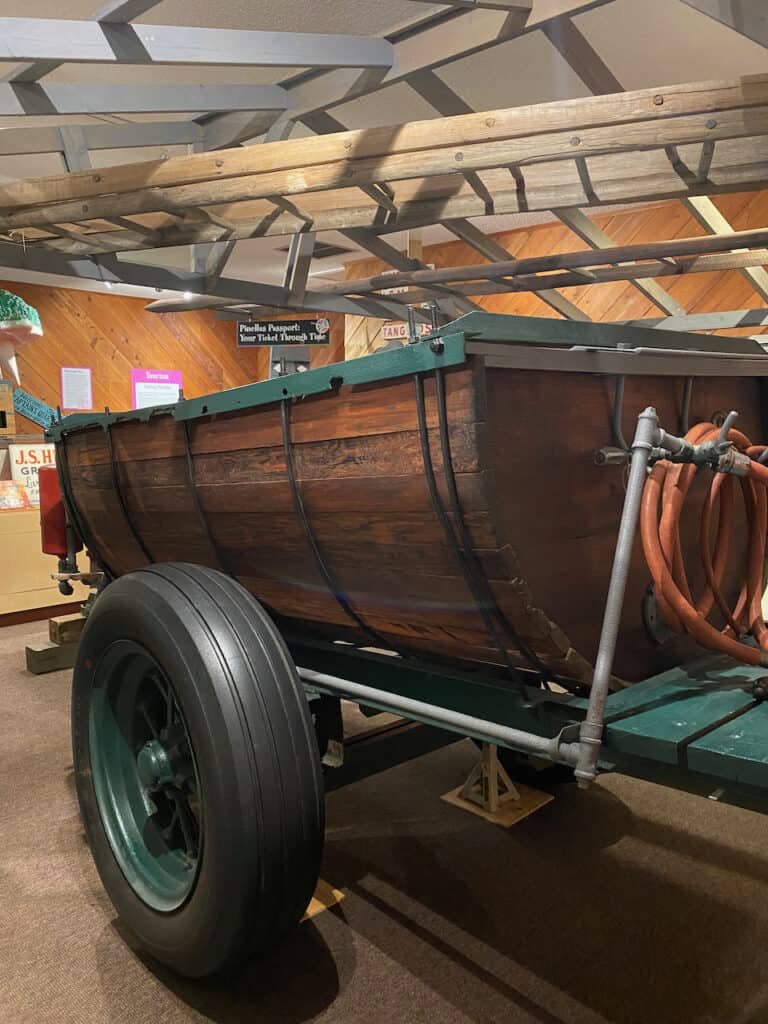 Largo Heritage Village Indoor Museum is full of equipment and interesting relics.