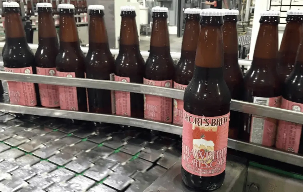 Short's Brew, photo taken at the production facility.