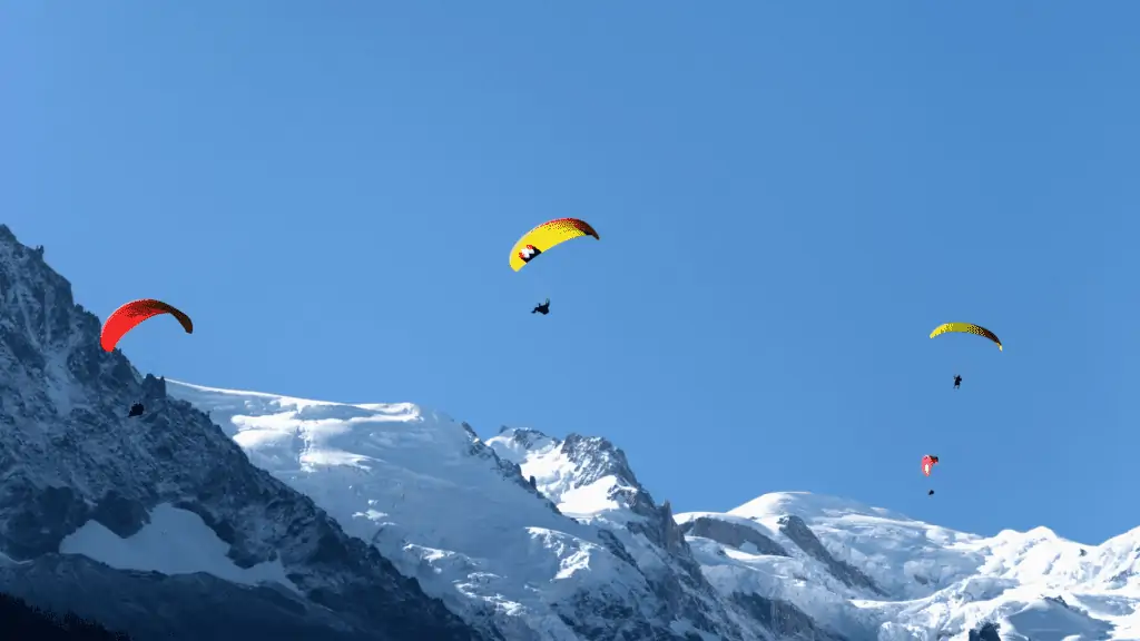 Chamonix Paragliding Adventures is a fun way to explore without skiing or traveling down the mountain.  See these beautiful French Alps.