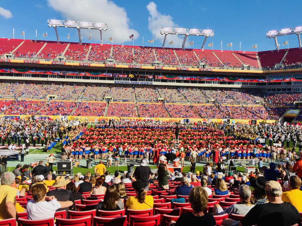 Tampa Sports, Raymond James Stadiums football game 