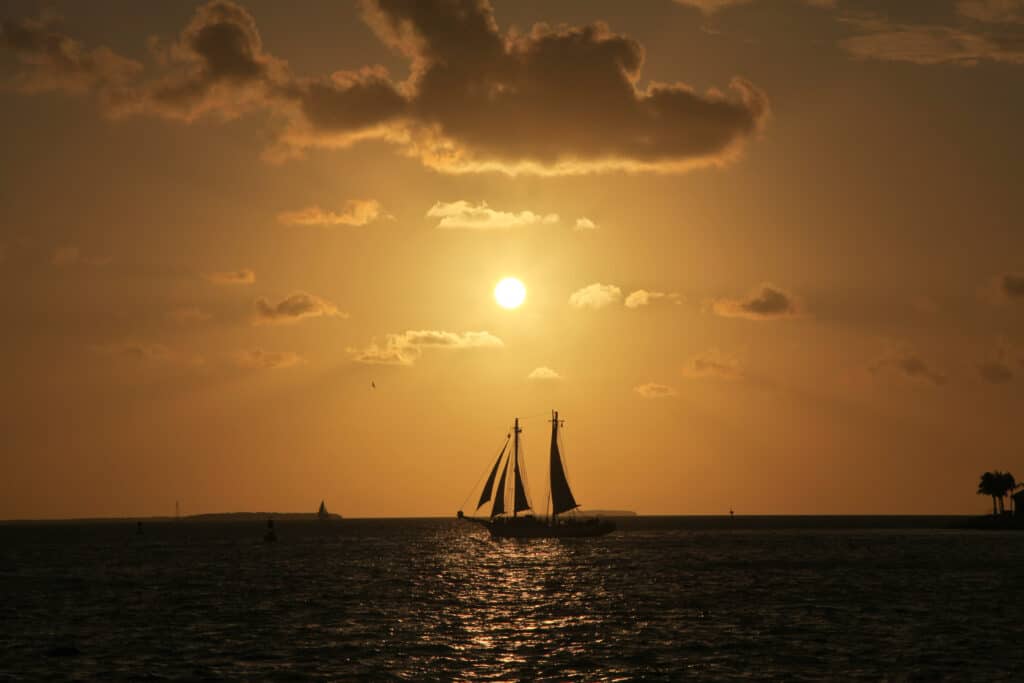 best florida quotes - image of key west Florida sunset quotes