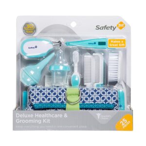 Baby Safety Kit by Safety first comes with essential items for your baby like brush, nail clippers, tooth brush, nose cleaner, etc.  