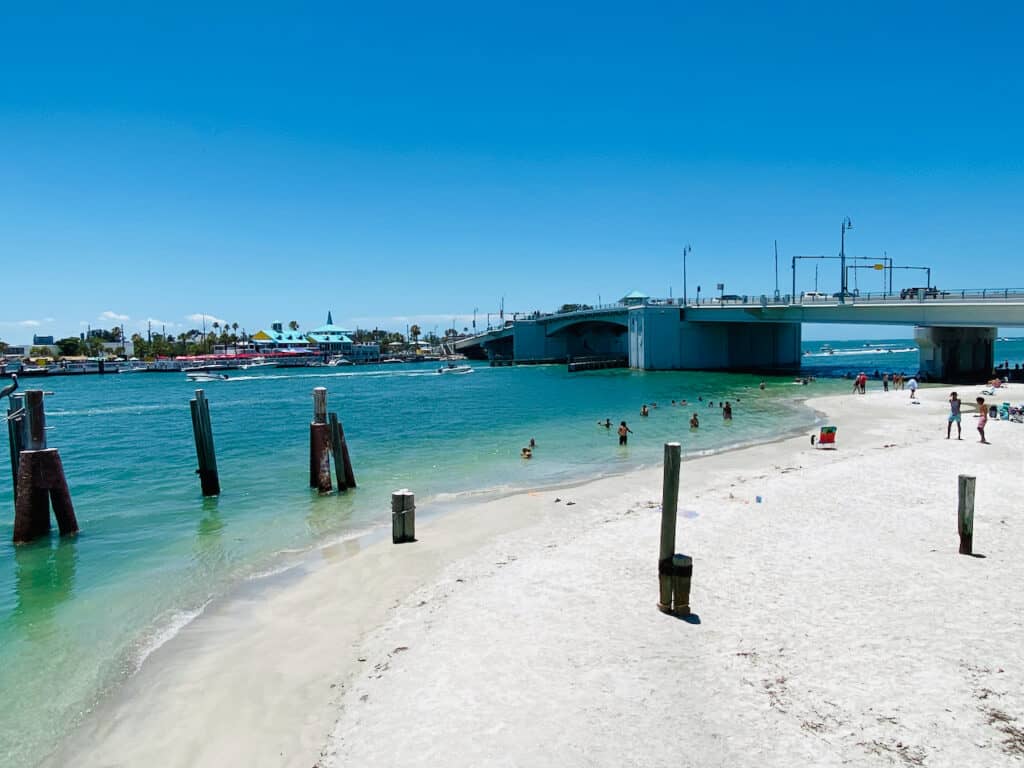 Madeira Beach at John's Pass Village