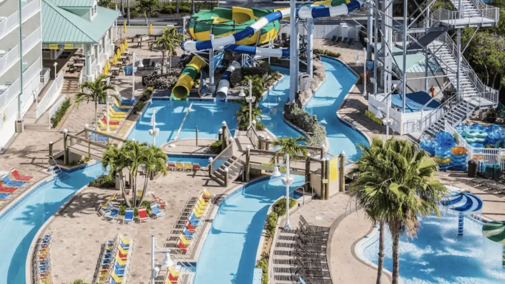 Holiday Inn Indian Rocks Beach showing the waterpark