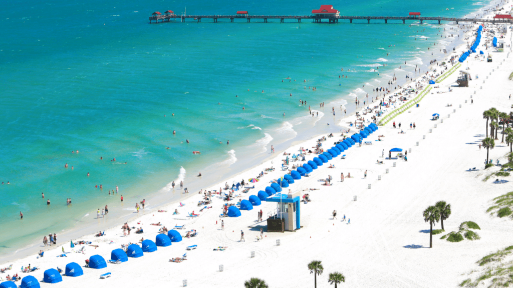 Clearwater Beach nearest beaches near New Port Richey