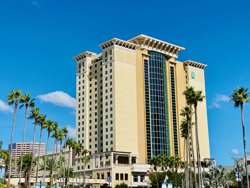 Embassy Suites Downtown Tampa at the convention center