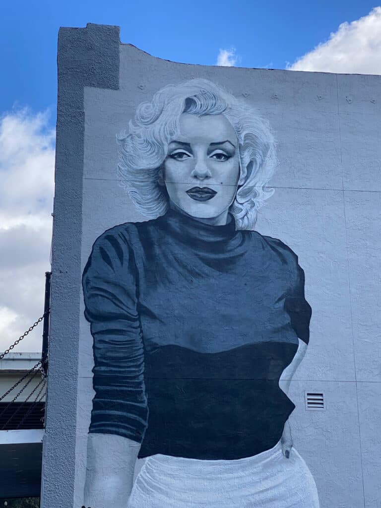 Marilyn Monroe Mural