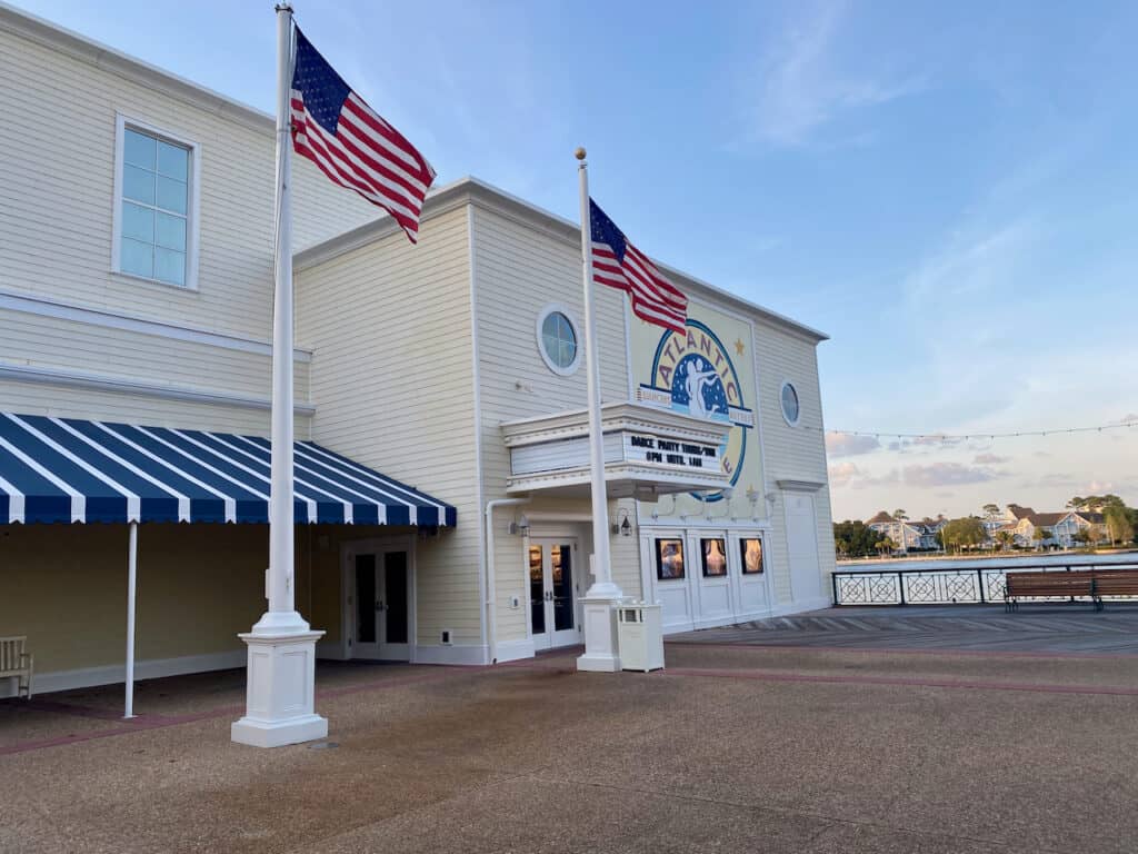 Atlantic Dance Hall at Disney Boardwalk