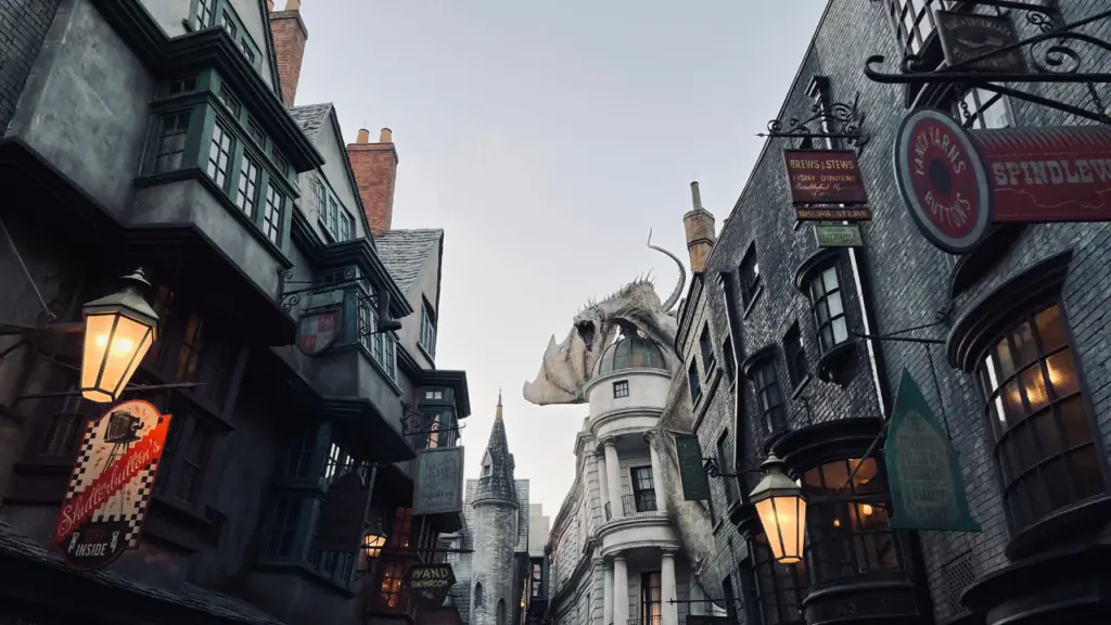 Harry Potter photos of Universal Orlando vs Hollywood Studios