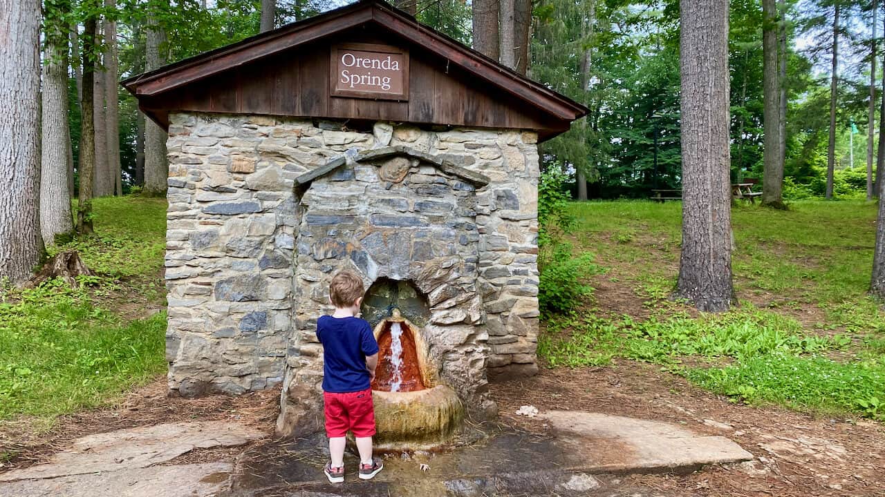 toddler photo at Orenda Spring